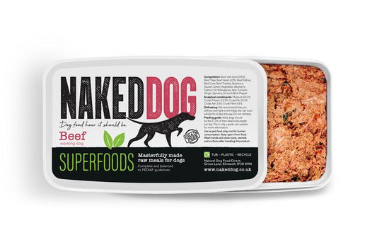 Naked Dog Superfood Beef | Luxury Home Accessories | Heulog Glow