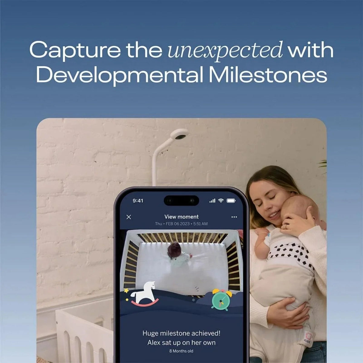 Nanit Pro Baby Monitor & Floor Stand V2 | Luxury Home Accessories | Heulog Glow