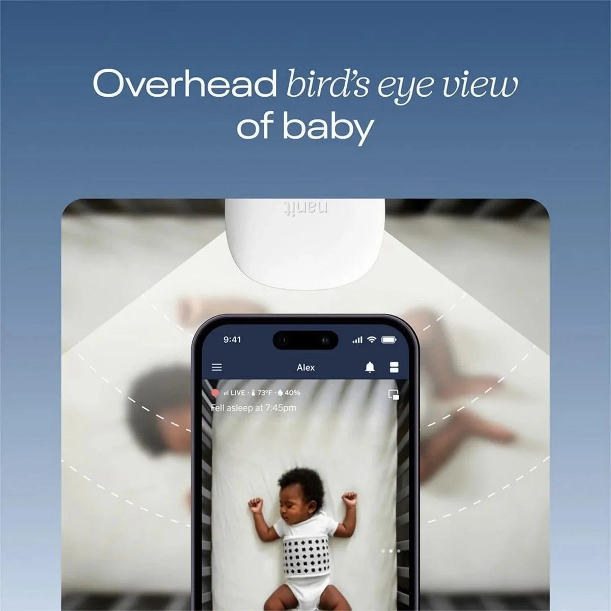 Nanit Pro Baby Monitor & Floor Stand V2 | Luxury Home Accessories | Heulog Glow