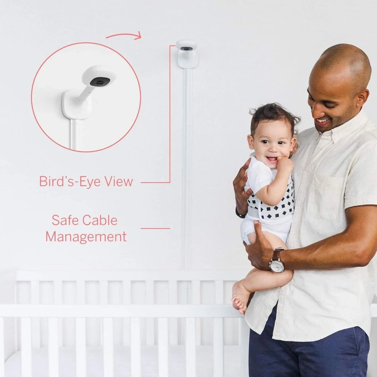 Nanit Pro Baby Monitor & Wall Mount | Luxury Home Accessories | Heulog Glow