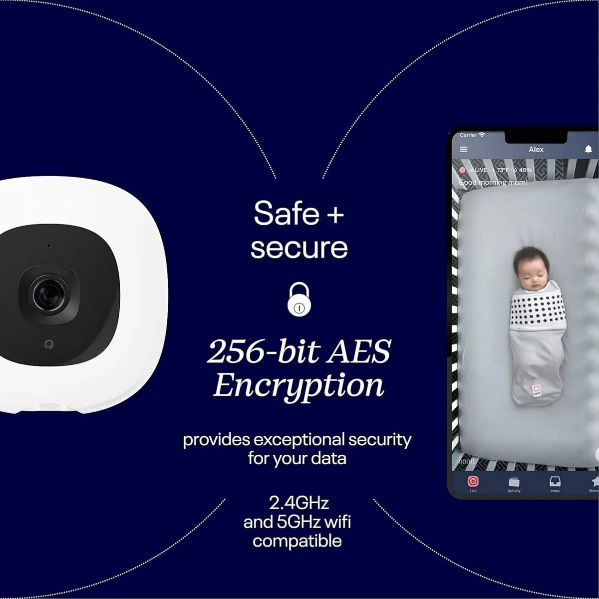 Nanit Pro Baby Monitor & Wall Mount | Luxury Home Accessories | Heulog Glow