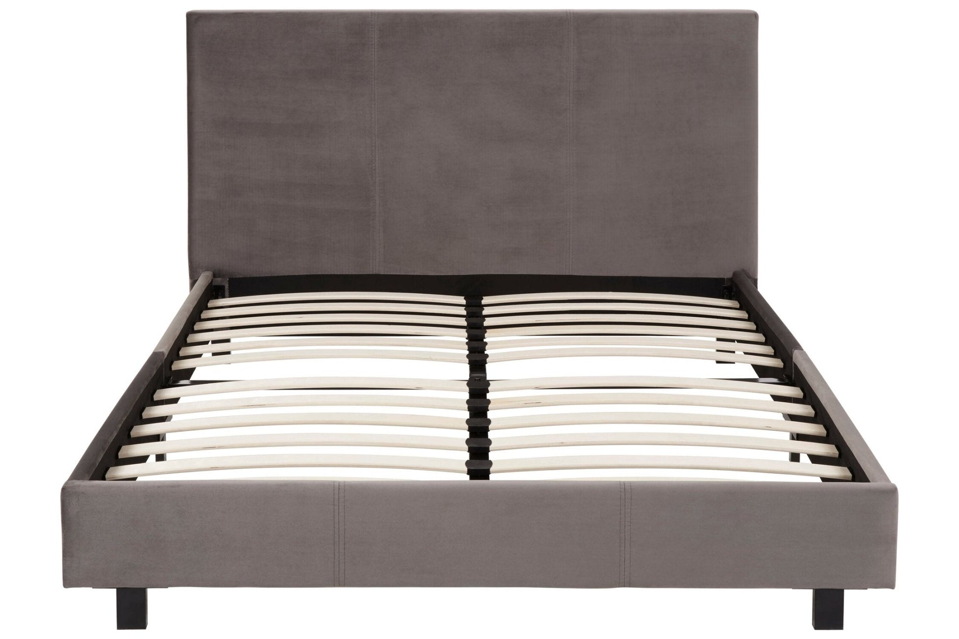 Napoli Grey King Bed | Luxury Home Accessories | Heulog Glow