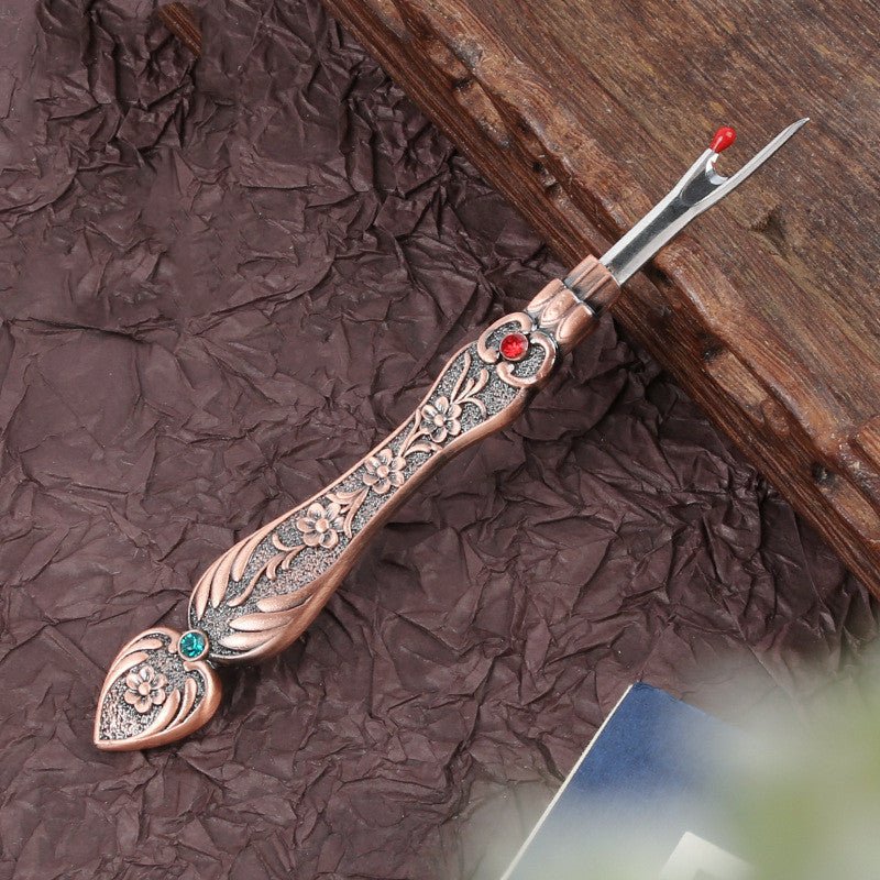Narcissus Ruyi Handmade Seam Ripper | Luxury Home Accessories | Heulog Glow