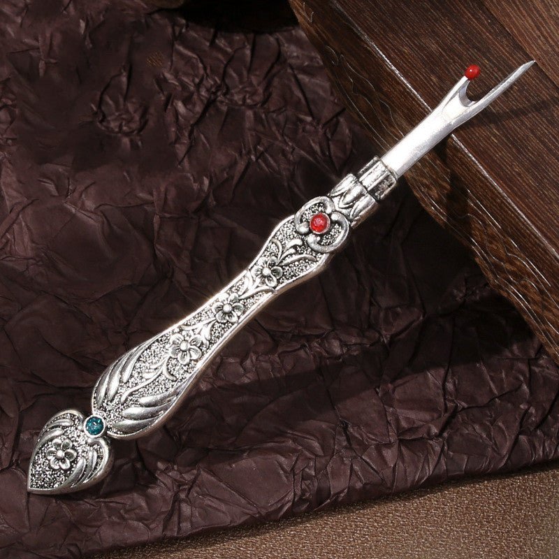 Narcissus Ruyi Handmade Seam Ripper | Luxury Home Accessories | Heulog Glow