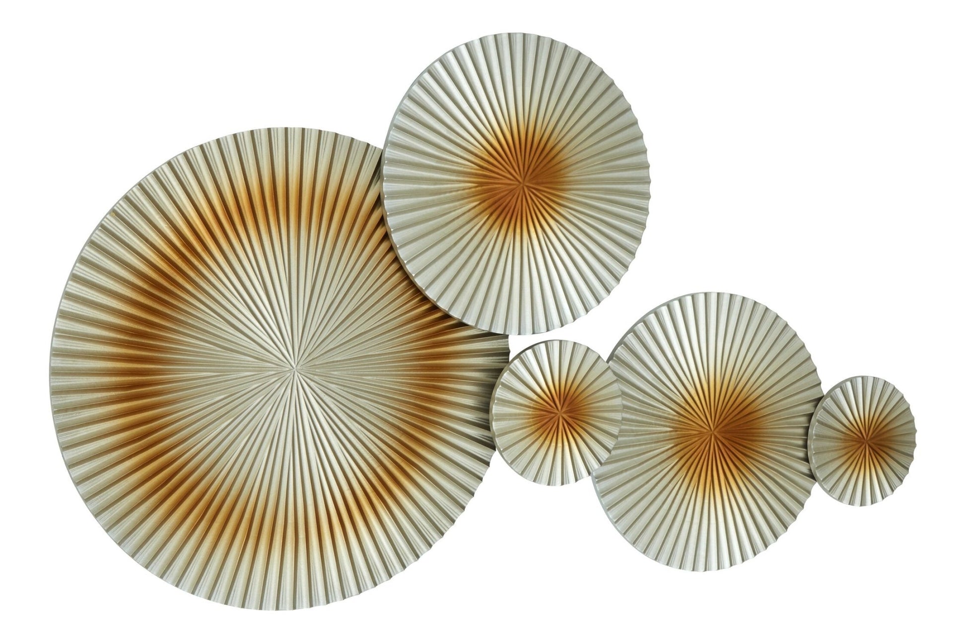 Nason Abstract Discs Wall Sculpture | Luxury Home Accessories | Heulog Glow