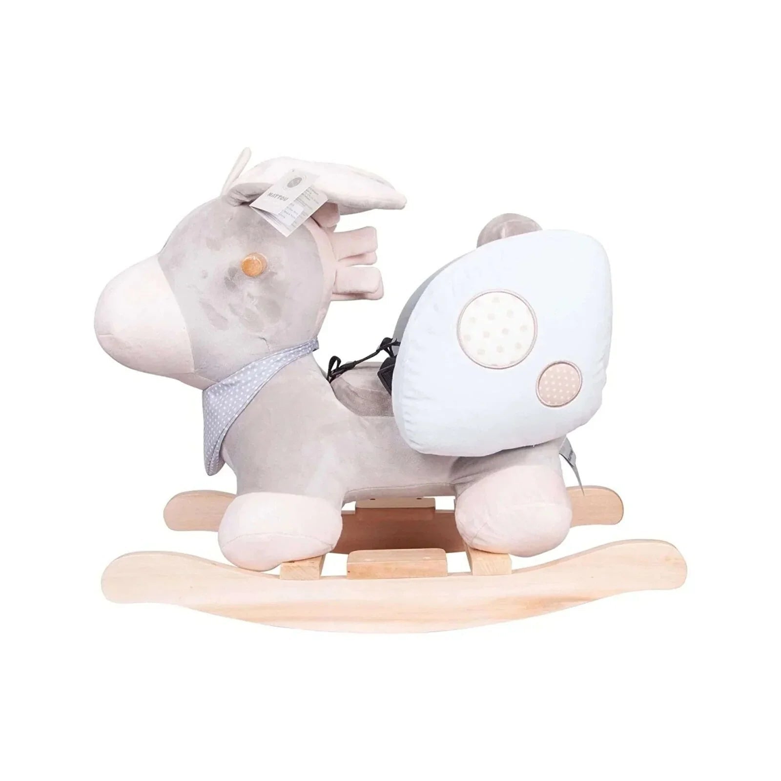 Nattou Cappuccino Donkey Rocker | Luxury Home Accessories | Heulog Glow