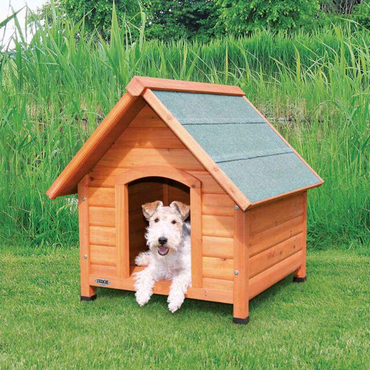 natura dog kennel saddle roof | Luxury Home Accessories | Heulog Glow