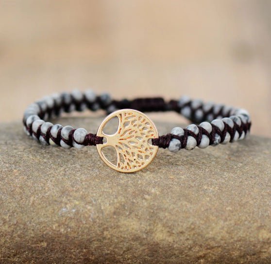 Natural Agate Beads, Hand-woven Yoga Friendship Lover Bracelet | Luxury Home Accessories | Heulog Glow