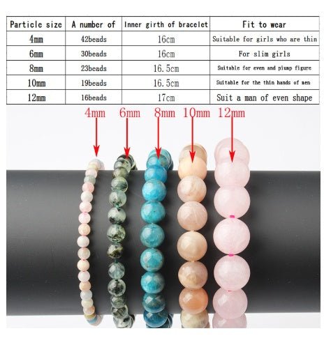 Natural Blue Apatite Bracelets Are Suitable For Men And Women To Wear Elastic Beaded Jewelry | Luxury Home Accessories | Heulog Glow