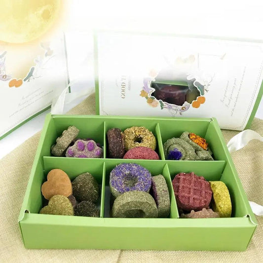 Natural Grass Chew Toys for Small Pets – Hamster, Rabbit, Guinea Pig Molar Snacks | Luxury Home Accessories | Heulog Glow