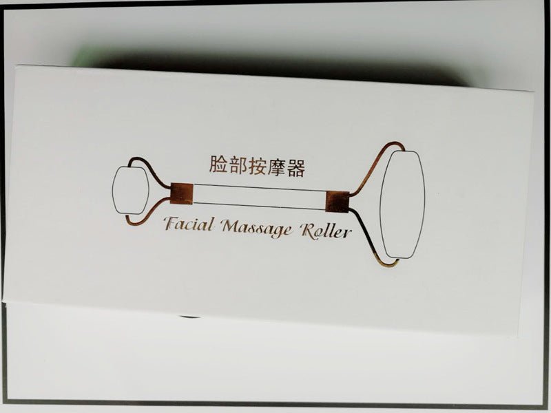 Natural Powder Crystal Jade Roller Beauty Face-lifting Double-head Massager | Luxury Home Accessories | Heulog Glow