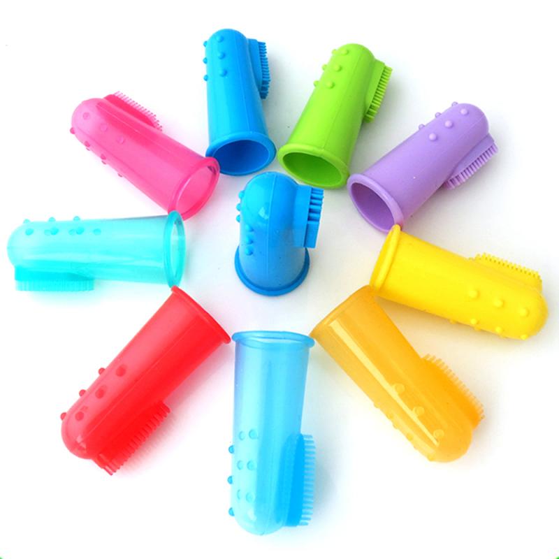 Natural silicone finger toothbrush | Luxury Home Accessories | Heulog Glow