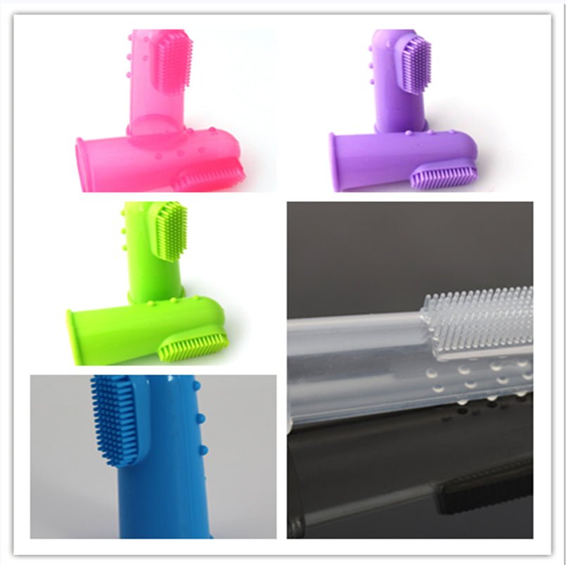 Natural silicone finger toothbrush | Luxury Home Accessories | Heulog Glow