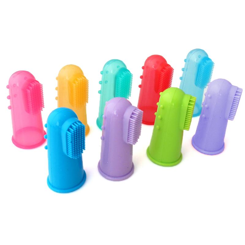 Natural silicone finger toothbrush | Luxury Home Accessories | Heulog Glow