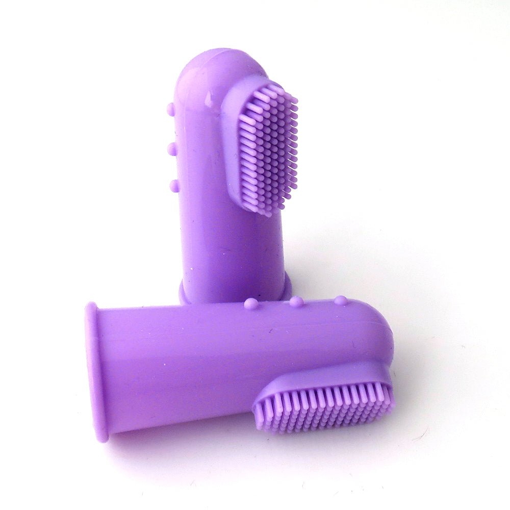 Natural silicone finger toothbrush | Luxury Home Accessories | Heulog Glow