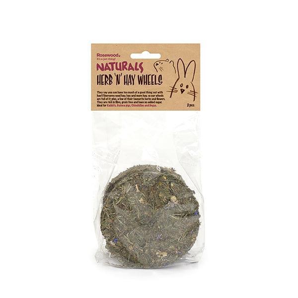 Naturals Herb 'n' Hay Wheel 2pc | Luxury Home Accessories | Heulog Glow