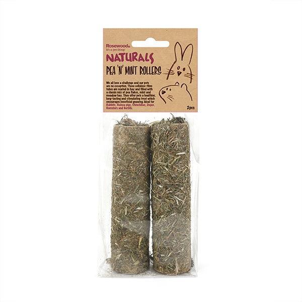 Naturals Pea 'n' Mint Rollers 2pc x7 | Luxury Home Accessories | Heulog Glow