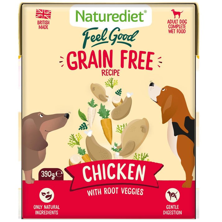 Naturediet Feel Good Grain Free Chicken 390g | Luxury Home Accessories | Heulog Glow