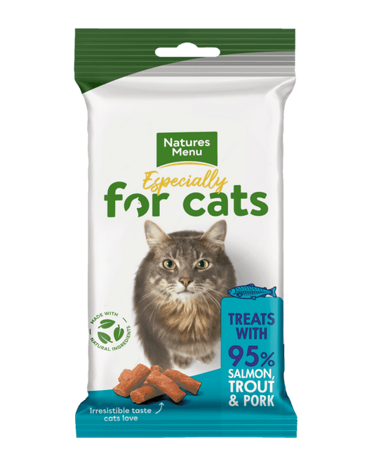 Natures Menu Cat Treat Salmon & Trout 12x60g | Luxury Home Accessories | Heulog Glow