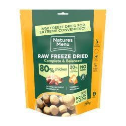 Natures Menu Complete Freeze Dried Food 80/20 Chicken, 250g | Luxury Home Accessories | Heulog Glow