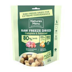 Natures Menu Complete Freeze Dried Food 80/20 Lamb, 250g | Luxury Home Accessories | Heulog Glow