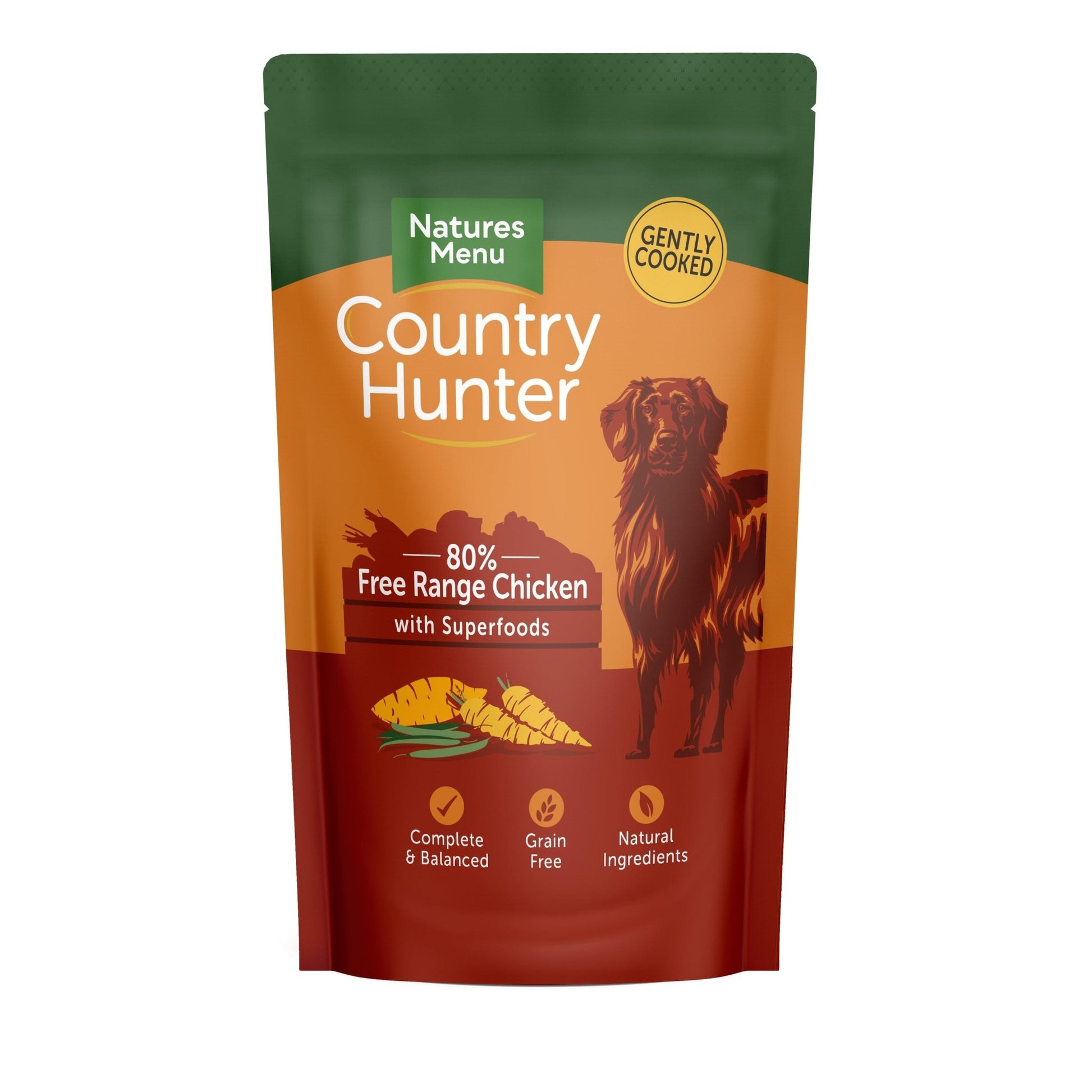 Natures Menu Country Hunter Dog Pouch Chicken 6x150g | Luxury Home Accessories | Heulog Glow