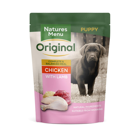 Natures Menu Dog Junior Pch Chick&Lamb 8x300g | Luxury Home Accessories | Heulog Glow