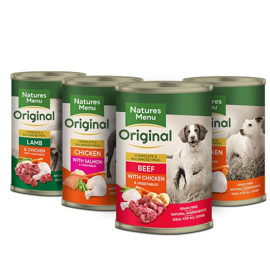 Natures Menu Dog Tins Multipack 12x400g | Luxury Home Accessories | Heulog Glow