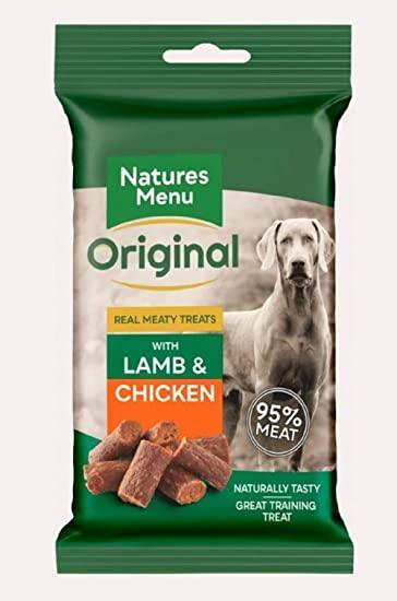 Natures Menu Dog Treat Lamb & Chicken 12x60g | Luxury Home Accessories | Heulog Glow