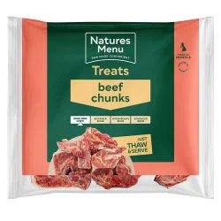 Natures Menu Natural Raw Beef Chunks, 1kg | Luxury Home Accessories | Heulog Glow