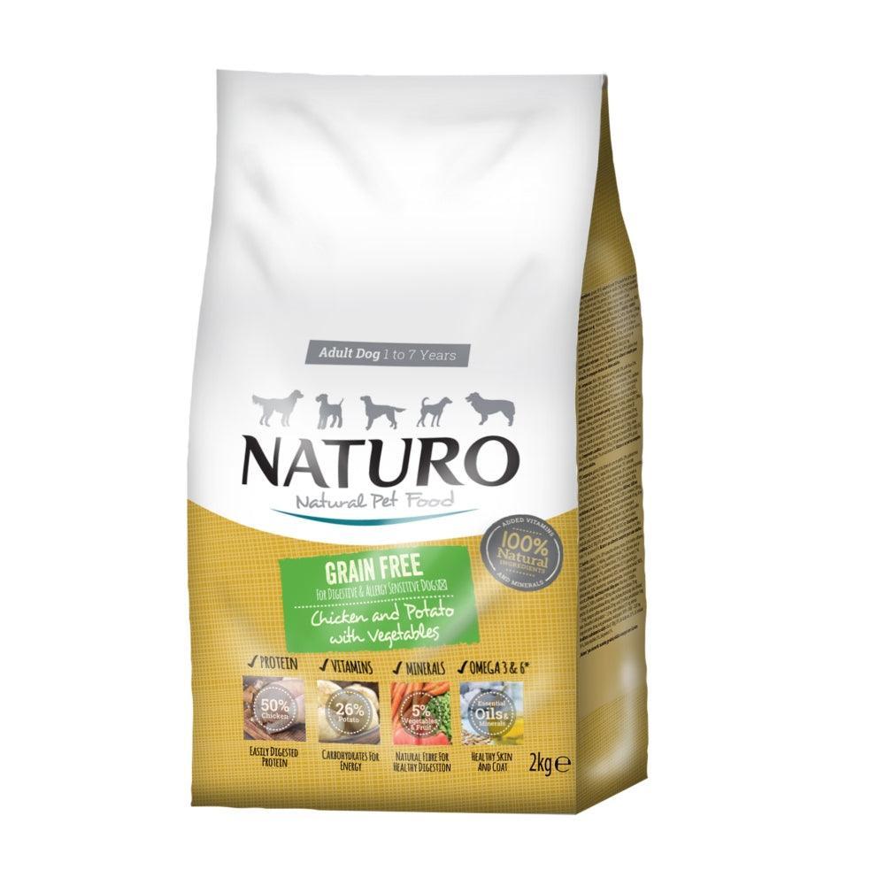 Naturo Adult Chicken with Potato & Veg 2kg | Luxury Home Accessories | Heulog Glow