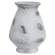 Naxos Large Antique White Vase | Luxury Home Accessories | Heulog Glow