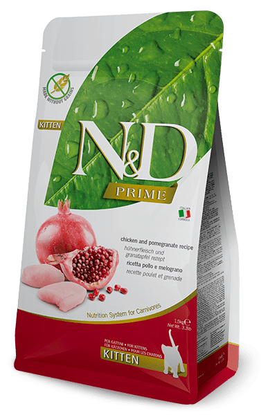 N&D Prime Cat Chicken & Pomegranate Kitten 300g | Luxury Home Accessories | Heulog Glow
