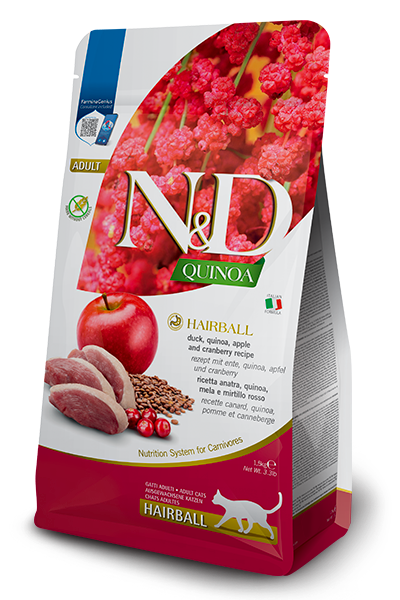 N&D Quinoa Cat Hairball 1.5 Kg | Luxury Home Accessories | Heulog Glow