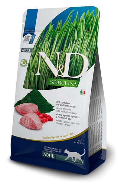 N&D Spirulina Lamb Cat Adult 1.5 Kg | Luxury Home Accessories | Heulog Glow
