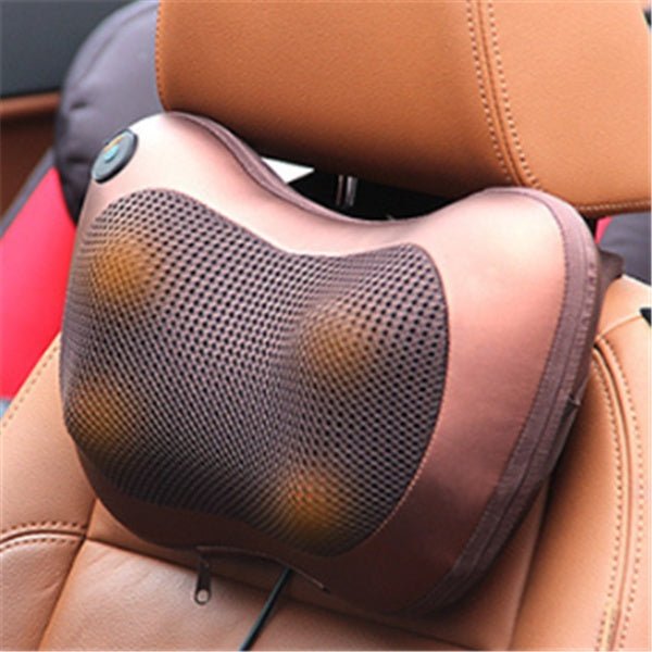 Neck Massager Home Car Neck Cervical Massage Electric Multifunctional Massage Pillow Waist Back Relaxation Device | Luxury Home Accessories | Heulog Glow