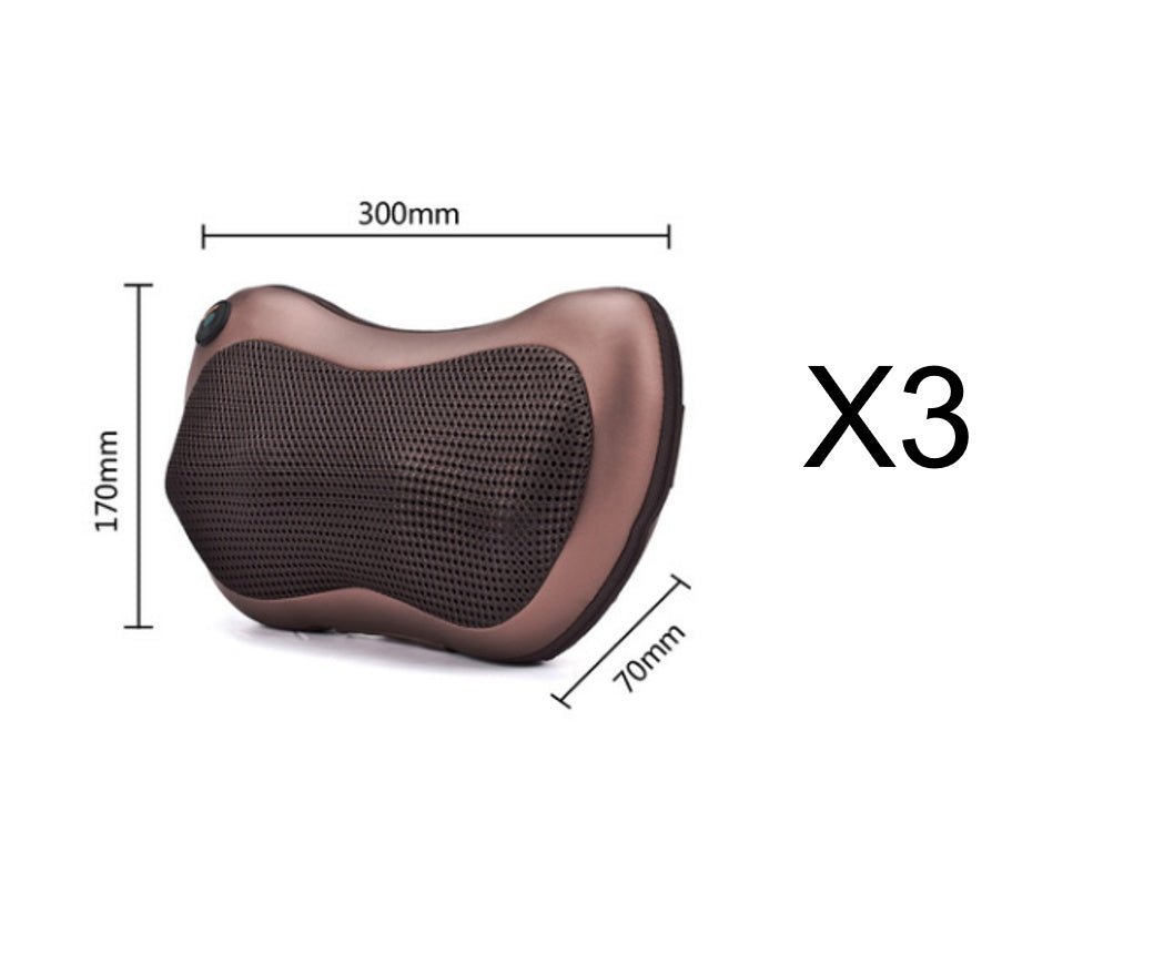 Neck Massager Home Car Neck Cervical Massage Electric Multifunctional Massage Pillow Waist Back Relaxation Device | Luxury Home Accessories | Heulog Glow