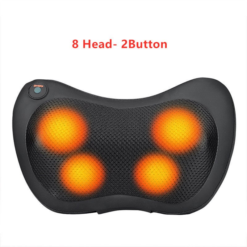 Neck Massager Home Car Neck Cervical Massage Electric Multifunctional Massage Pillow Waist Back Relaxation Device | Luxury Home Accessories | Heulog Glow