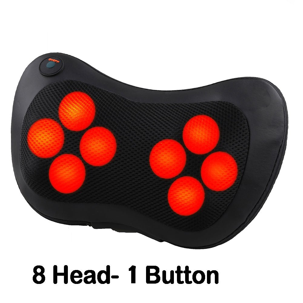Neck Massager Home Car Neck Cervical Massage Electric Multifunctional Massage Pillow Waist Back Relaxation Device | Luxury Home Accessories | Heulog Glow