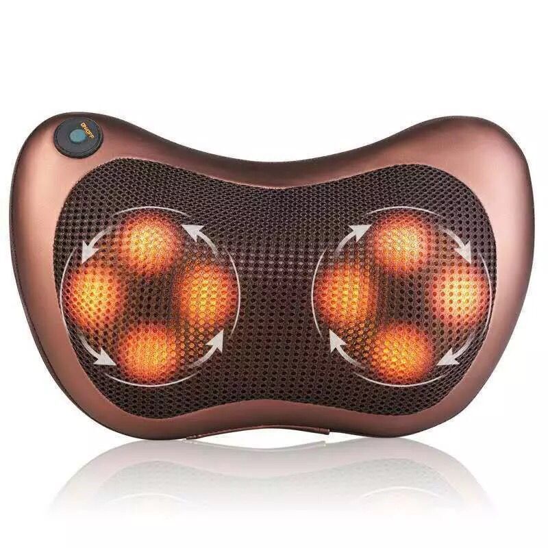 Neck Massager Home Car Neck Cervical Massage Electric Multifunctional Massage Pillow Waist Back Relaxation Device | Luxury Home Accessories | Heulog Glow