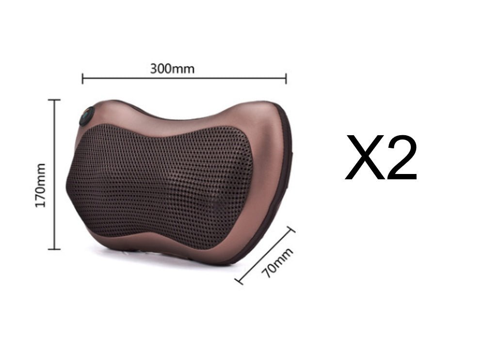 Neck Massager Home Car Neck Cervical Massage Electric Multifunctional Massage Pillow Waist Back Relaxation Device | Luxury Home Accessories | Heulog Glow