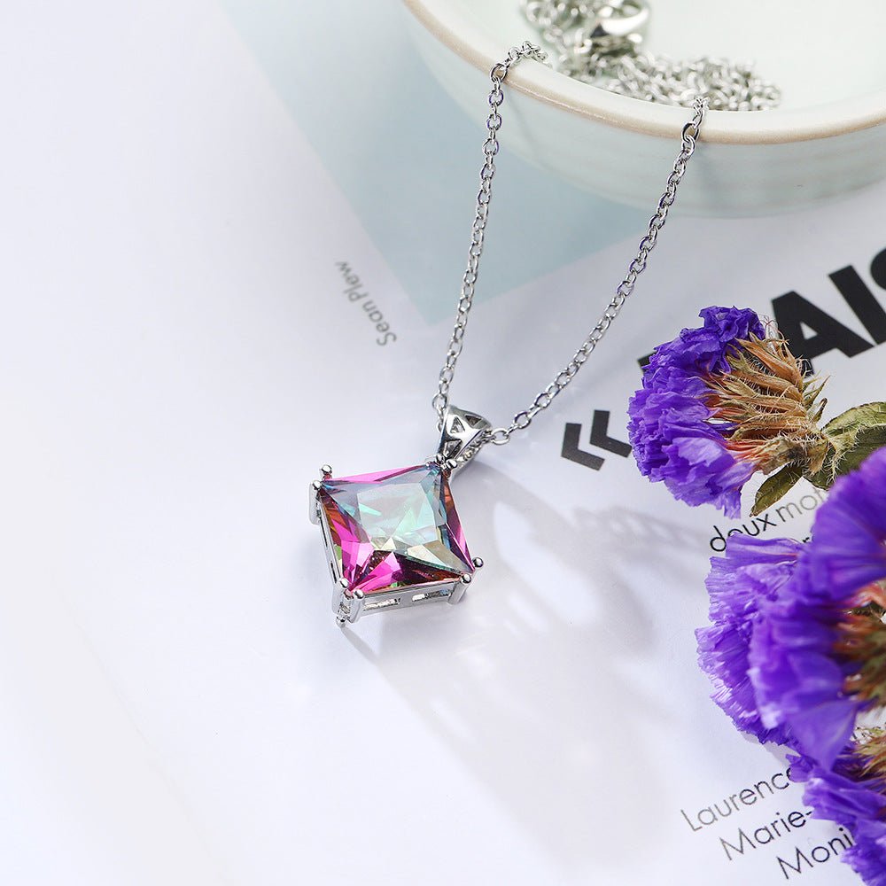 Necklace Stainless Steel Chain Jewelry Valentine's Day Gift Seven | Luxury Home Accessories | Heulog Glow