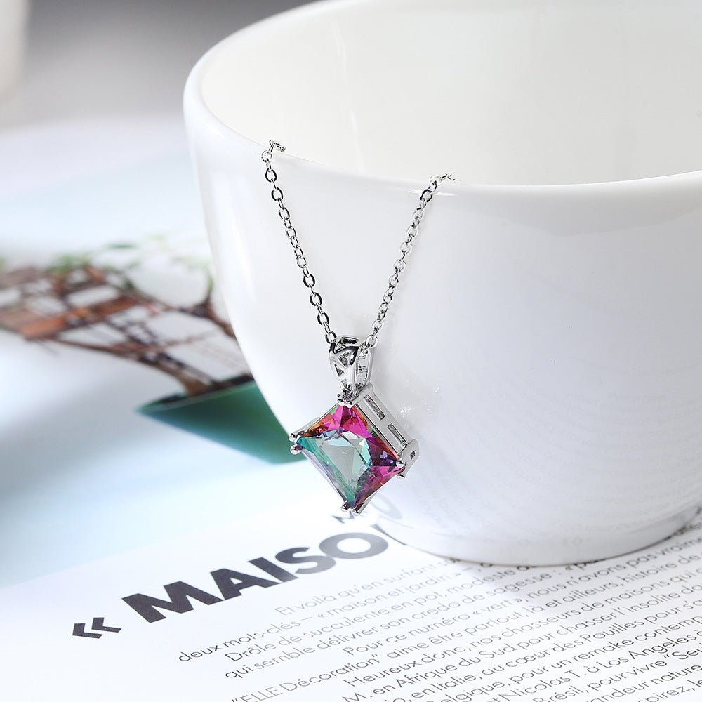 Necklace Stainless Steel Chain Jewelry Valentine's Day Gift Seven | Luxury Home Accessories | Heulog Glow