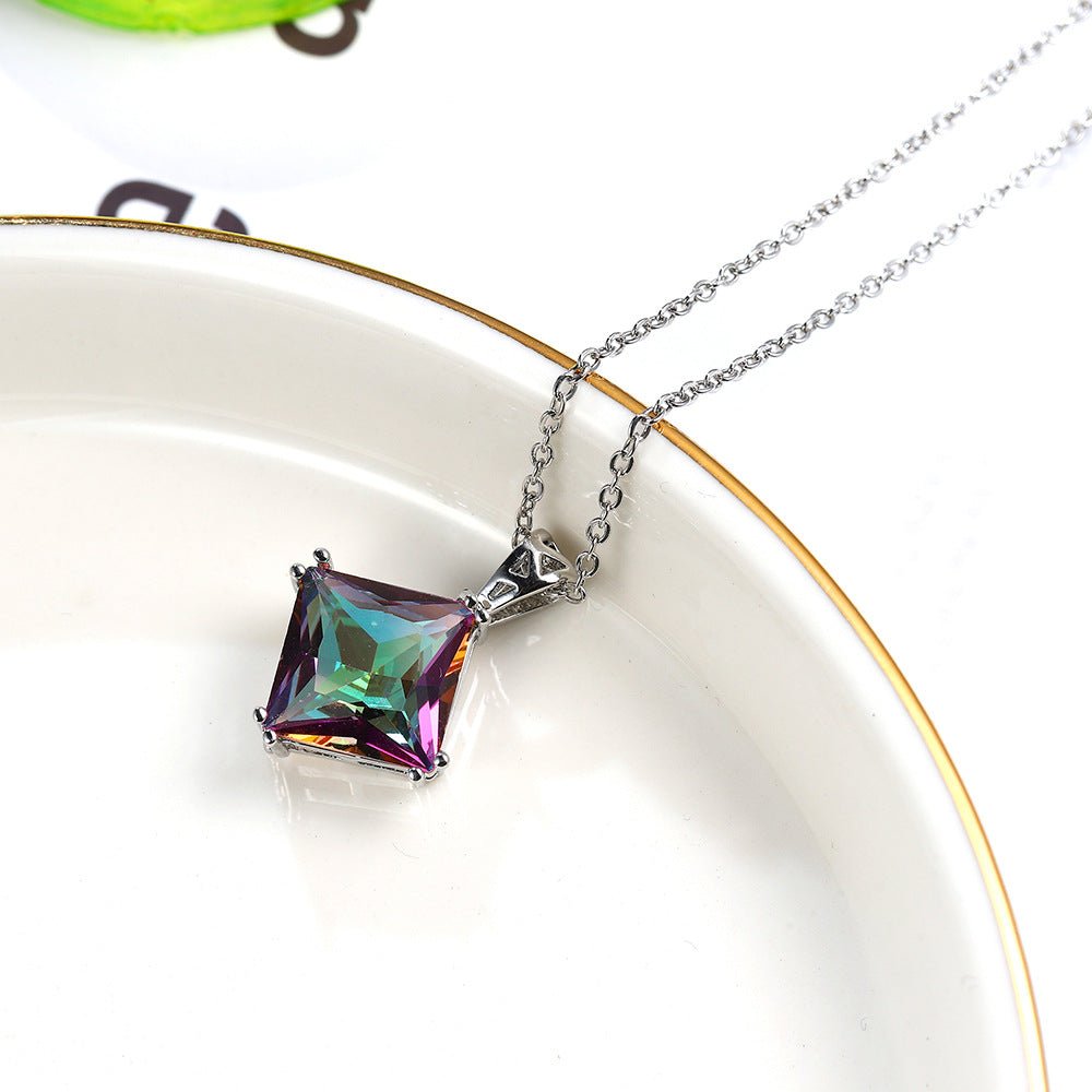 Necklace Stainless Steel Chain Jewelry Valentine's Day Gift Seven | Luxury Home Accessories | Heulog Glow