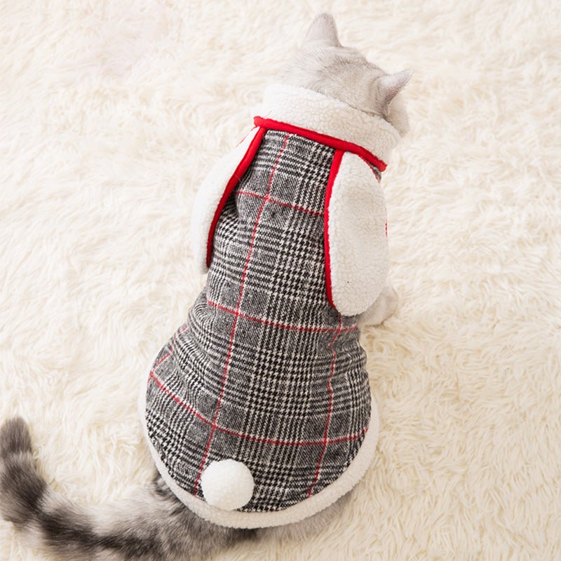 Net red cat disguise small milk cat hairless cat kitten four legged clothes cute cat pet English short autumn winter clothes | Luxury Home Accessories | Heulog Glow