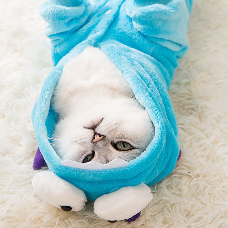 Net red cat disguise small milk cat hairless cat kitten four legged clothes cute cat pet English short autumn winter clothes | Luxury Home Accessories | Heulog Glow