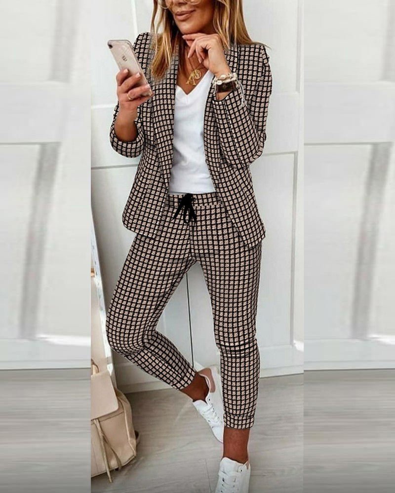 New Casual Fashion Suit Small Suit Women's Suit | Luxury Home Accessories | Heulog Glow