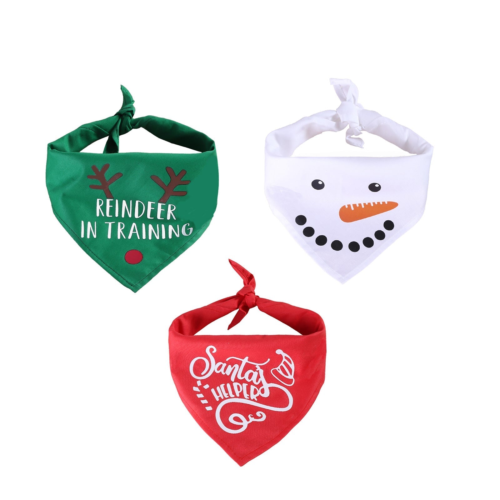 New Christmas Saliva Towel Dog Holiday Headscarf | Luxury Home Accessories | Heulog Glow