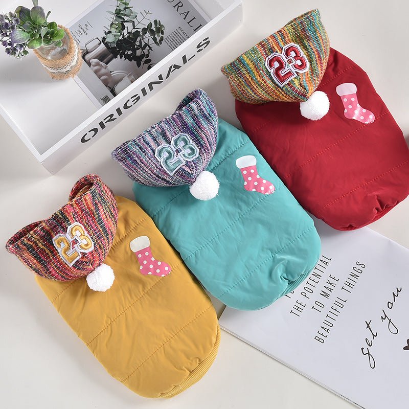 New Christmas Socks For Pet Dog Clothes | Luxury Home Accessories | Heulog Glow