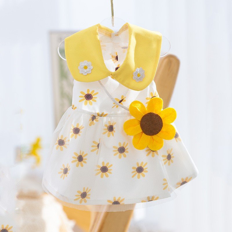 New Dog Clothes Cute Mesh Strawberry Strap Dress | Luxury Home Accessories | Heulog Glow
